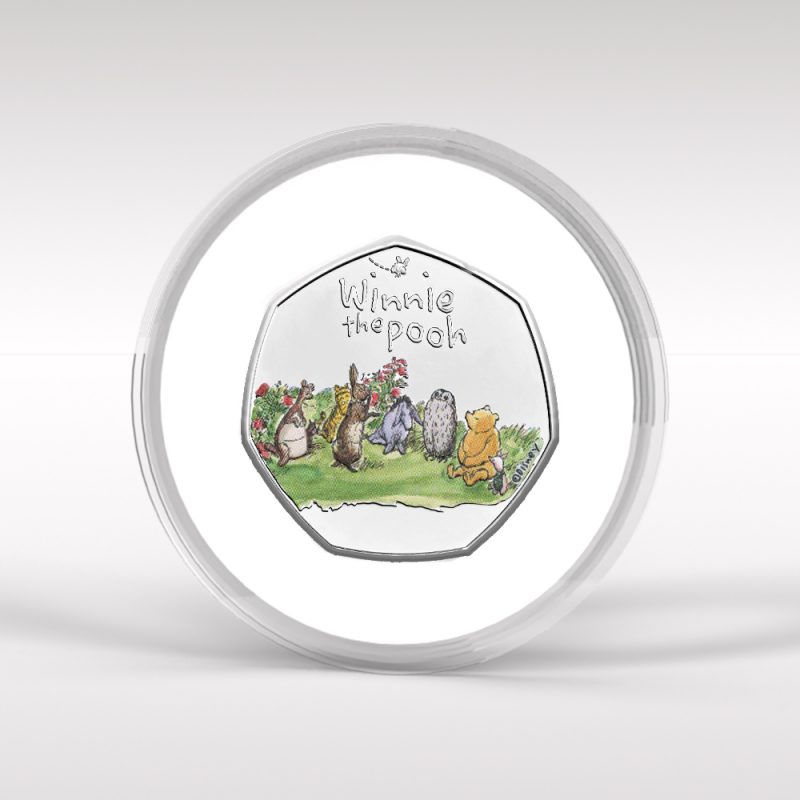 Winnie the Pooh 2021 50p 3 Coin Collection and Display - Image 5