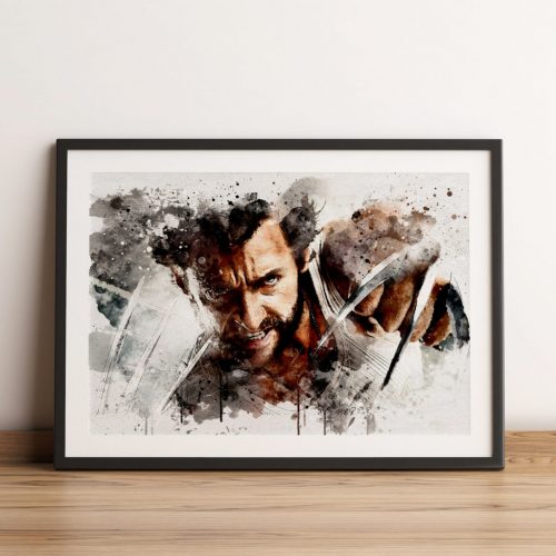 X-Men Wolverine Wall Art Poster - Frame and Canvas Option