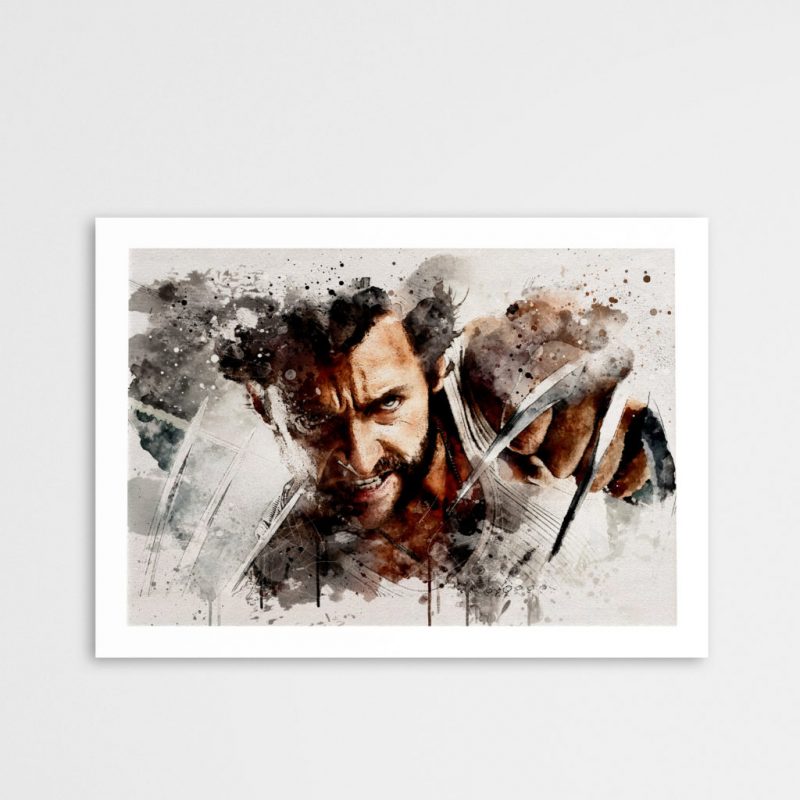 Xmen Wolverine Wall Art Print Poster Print Unframed