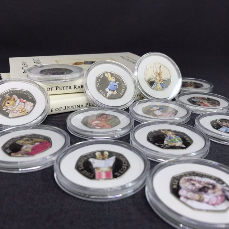 Beatrix Potter 50p Coin Collection 2016 - 2018