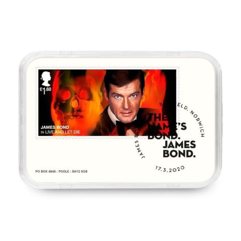 James Bond stamp 