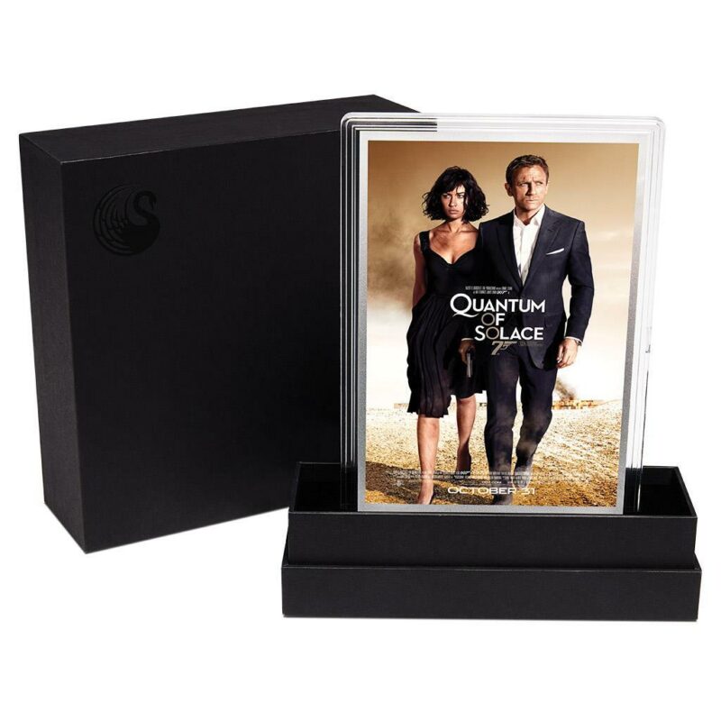 Quantum of Solace box set packaging.