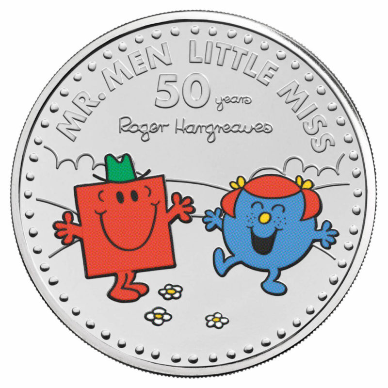 Mr Men Little Miss Five Pound Collection 3 Coin Display and Coins - Image 4